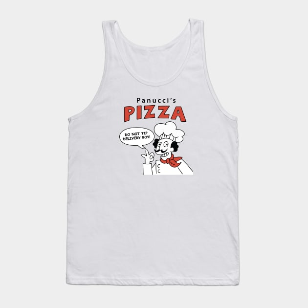 Panucci's Pizza Tank Top by fandemonium